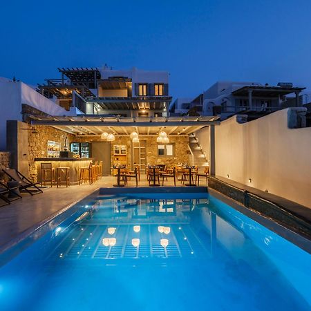 Mykonos Residence Villas & Suites Merchia Beach Exterior photo